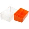 Make-up Tray Made of Thermoplastic Resins in Orange Finish